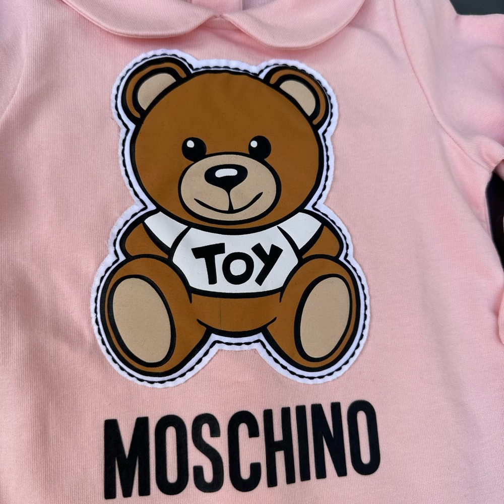 Moschino Pink Toy Bear Graphic Shirt
